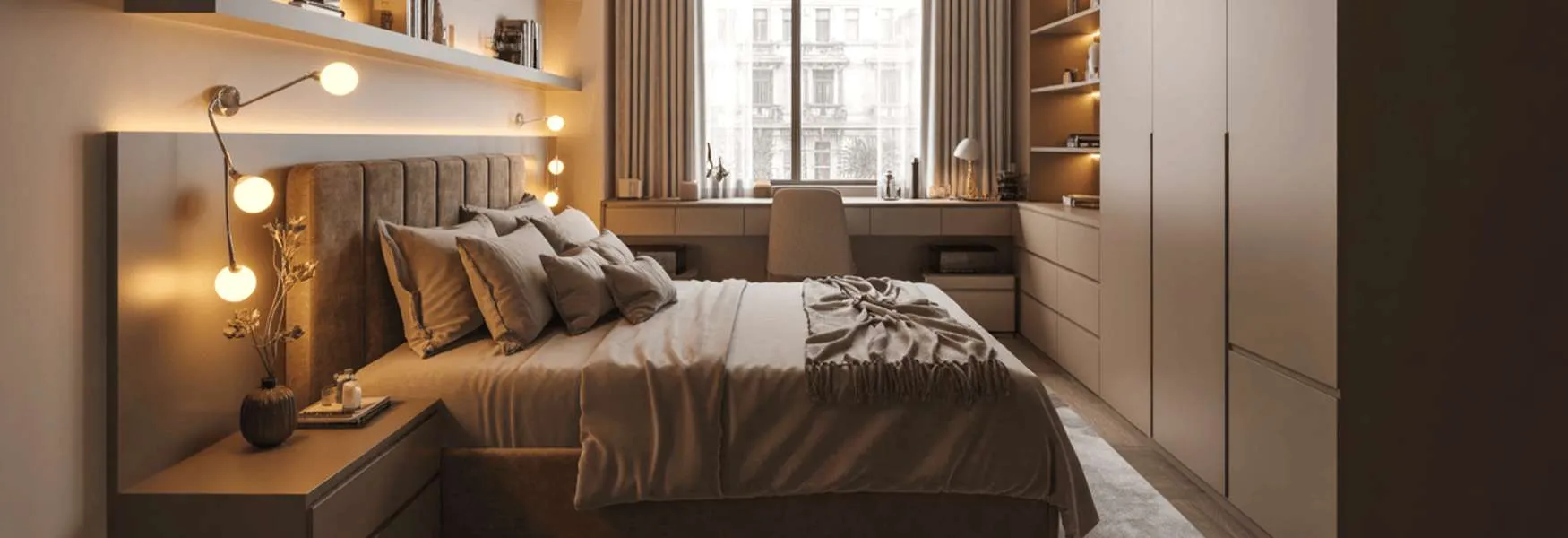 Vascon Tranquil Powai Bedrrom